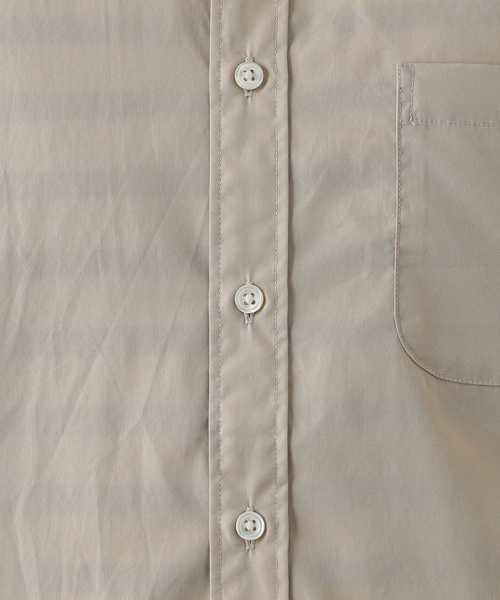 B.C STOCK(ベーセーストック)の「REGULAR BAND シャツ(シャツ/ブラウス・メンズ・ホワイト/ベージュ/ネイビー・SMALL/MEDIUM/LARGE)」の12枚目の写真