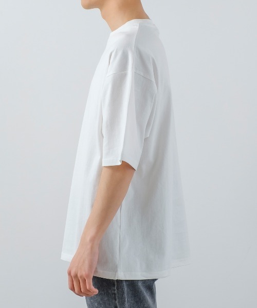 improves(インプローブス)の「変形ジャガード インレイ ニットベスト×Tシャツカットソー セパレート(ベスト・メンズ・ブルーグレー/グリーン/ブラック/オレンジ・MEDIUM/LARGE)」の9枚目の写真