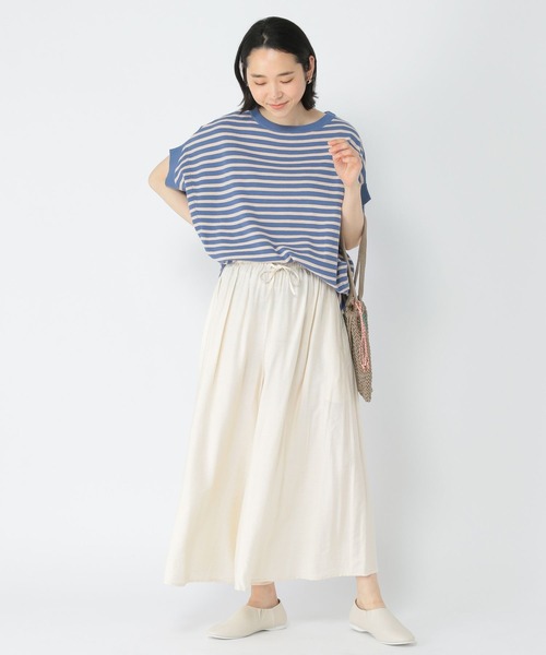 studio CLIP（スタディオクリップ）の「14ゲージドルマンニットプルオーバー（ニット/セーター・レディース・ブラック/カーキ/ブルー・FREE）」の6枚目の写真