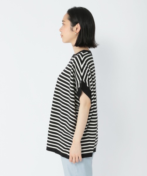 studio CLIP（スタディオクリップ）の「14ゲージドルマンニットプルオーバー（ニット/セーター・レディース・ブラック/カーキ/ブルー・FREE）」の8枚目の写真