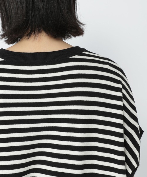 studio CLIP（スタディオクリップ）の「14ゲージドルマンニットプルオーバー（ニット/セーター・レディース・ブラック/カーキ/ブルー・FREE）」の13枚目の写真