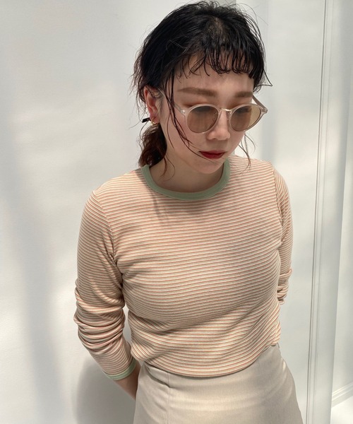 Me%（ミィパーセント）の「ライトカラーサングラス（サングラス・レディース・ブラック/ベージュ・FREE）」の20枚目の写真