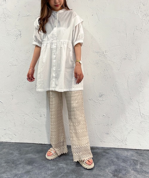 apres jour mignon(アプレジュールミニョン)の「レースパンツ【ZOZOTOWN限定アイテム】(その他パンツ・レディース・アイボリー/ブラック・SMALL/MEDIUM/X-LARGE)」の7枚目の写真