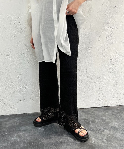 apres jour mignon(アプレジュールミニョン)の「レースパンツ【ZOZOTOWN限定アイテム】(その他パンツ・レディース・アイボリー/ブラック・SMALL/MEDIUM/X-LARGE)」の11枚目の写真