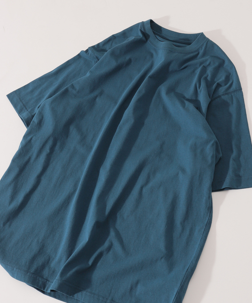 B.C STOCK(ベーセーストック)の「L/W OE S/S C/N-T(Tシャツ/カットソー・メンズ・ホワイト/ブラック/カーキ/ホワイト系その他/ブルー系その他/ラスタ・MEDIUM/LARGE/X-LARGE)」の5枚目の写真