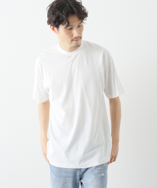B.C STOCK(ベーセーストック)の「L/W OE S/S C/N-T(Tシャツ/カットソー・メンズ・ホワイト/ブラック/カーキ/ホワイト系その他/ブルー系その他/ラスタ・MEDIUM/LARGE/X-LARGE)」の7枚目の写真