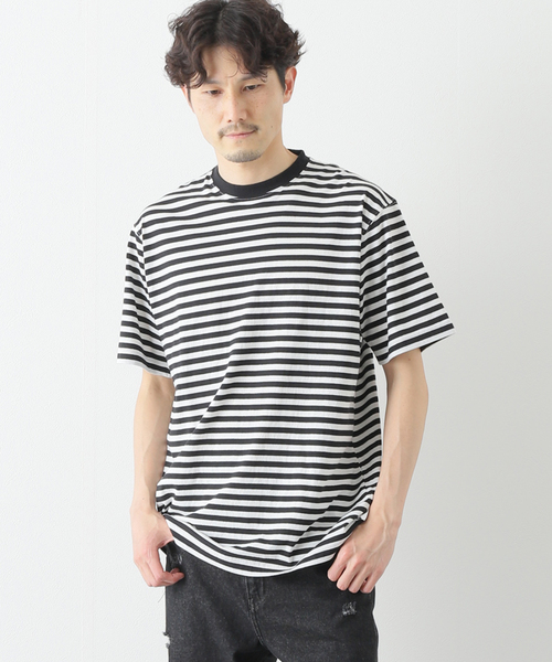 B.C STOCK(ベーセーストック)の「L/W OE S/S C/N-T(Tシャツ/カットソー・メンズ・ホワイト/ブラック/カーキ/ホワイト系その他/ブルー系その他/ラスタ・MEDIUM/LARGE/X-LARGE)」の8枚目の写真