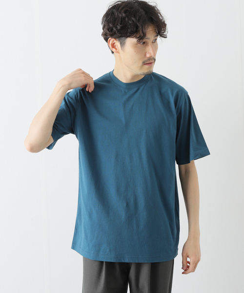 B.C STOCK(ベーセーストック)の「L/W OE S/S C/N-T(Tシャツ/カットソー・メンズ・ホワイト/ブラック/カーキ/ホワイト系その他/ブルー系その他/ラスタ・MEDIUM/LARGE/X-LARGE)」の10枚目の写真