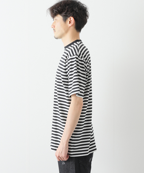 B.C STOCK(ベーセーストック)の「L/W OE S/S C/N-T(Tシャツ/カットソー・メンズ・ホワイト/ブラック/カーキ/ホワイト系その他/ブルー系その他/ラスタ・MEDIUM/LARGE/X-LARGE)」の14枚目の写真