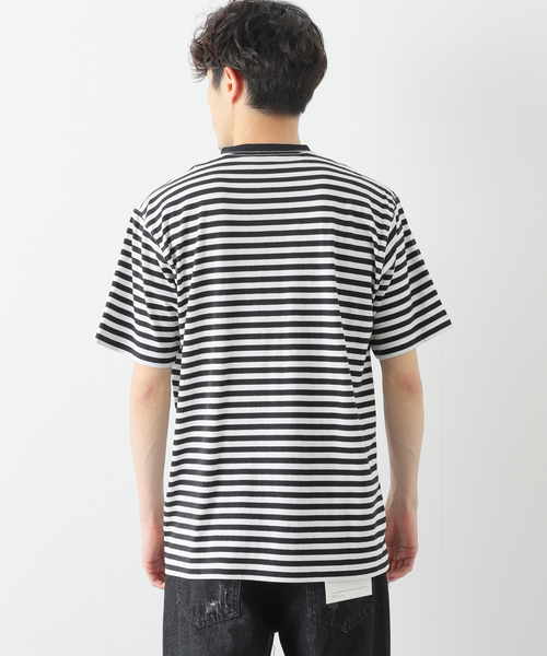 B.C STOCK(ベーセーストック)の「L/W OE S/S C/N-T(Tシャツ/カットソー・メンズ・ホワイト/ブラック/カーキ/ホワイト系その他/ブルー系その他/ラスタ・MEDIUM/LARGE/X-LARGE)」の15枚目の写真