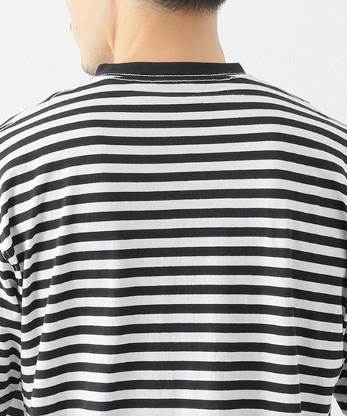 B.C STOCK(ベーセーストック)の「L/W OE S/S C/N-T(Tシャツ/カットソー・メンズ・ホワイト/ブラック/カーキ/ホワイト系その他/ブルー系その他/ラスタ・MEDIUM/LARGE/X-LARGE)」の17枚目の写真