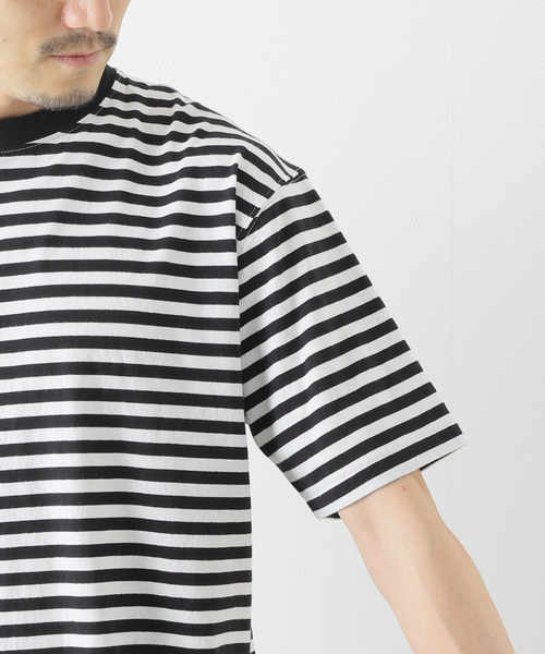 B.C STOCK(ベーセーストック)の「L/W OE S/S C/N-T(Tシャツ/カットソー・メンズ・ホワイト/ブラック/カーキ/ホワイト系その他/ブルー系その他/ラスタ・MEDIUM/LARGE/X-LARGE)」の18枚目の写真