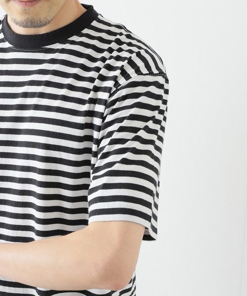 B.C STOCK(ベーセーストック)の「L/W OE S/S C/N-T(Tシャツ/カットソー・メンズ・ホワイト/ブラック/カーキ/ホワイト系その他/ブルー系その他/ラスタ・MEDIUM/LARGE/X-LARGE)」の19枚目の写真