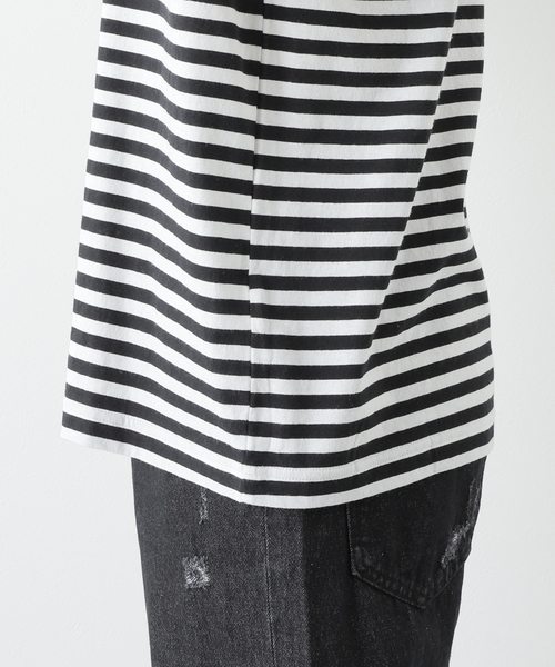 B.C STOCK(ベーセーストック)の「L/W OE S/S C/N-T(Tシャツ/カットソー・メンズ・ホワイト/ブラック/カーキ/ホワイト系その他/ブルー系その他/ラスタ・MEDIUM/LARGE/X-LARGE)」の20枚目の写真