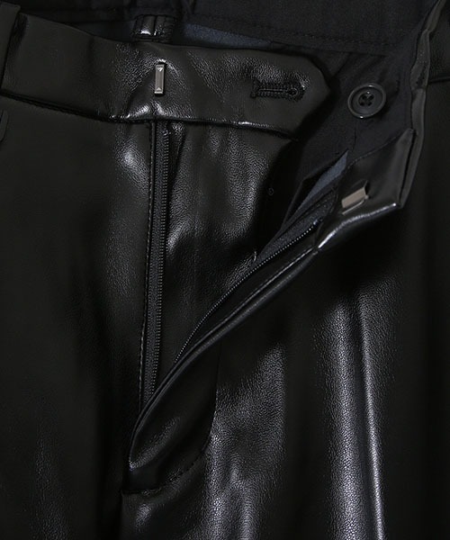 MAGIC STICK（マジックスティック）の「MAGIC STICK / マジックスティック：Synthetic Leather Pants：21AW-MS10-027[WAX]（その他パンツ・メンズ・ブラック・L）」の10枚目の写真