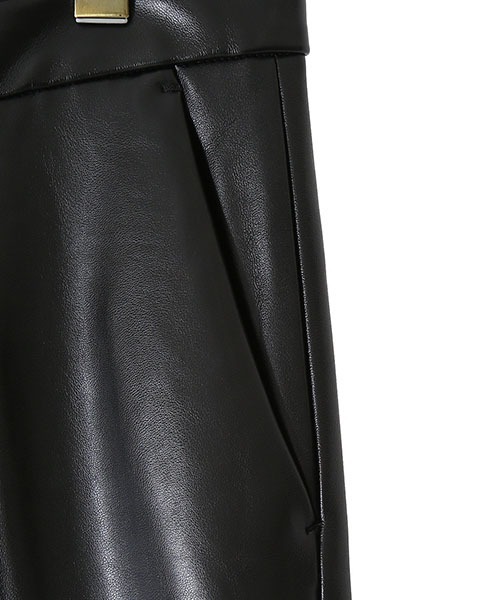 MAGIC STICK（マジックスティック）の「MAGIC STICK / マジックスティック：Synthetic Leather Pants：21AW-MS10-027[WAX]（その他パンツ・メンズ・ブラック・L）」の9枚目の写真