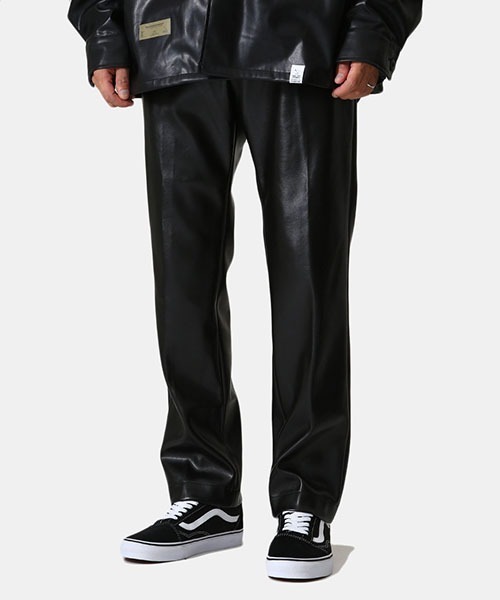 MAGIC STICK（マジックスティック）の「MAGIC STICK / マジックスティック：Synthetic Leather Pants：21AW-MS10-027[WAX]（その他パンツ・メンズ・ブラック・L）」の5枚目の写真