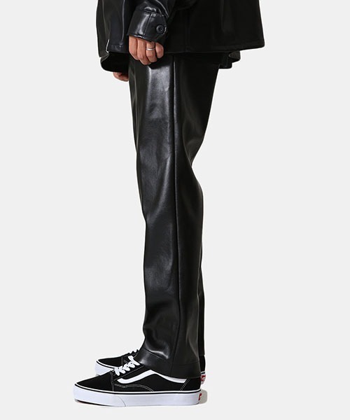 MAGIC STICK（マジックスティック）の「MAGIC STICK / マジックスティック：Synthetic Leather Pants：21AW-MS10-027[WAX]（その他パンツ・メンズ・ブラック・L）」の4枚目の写真