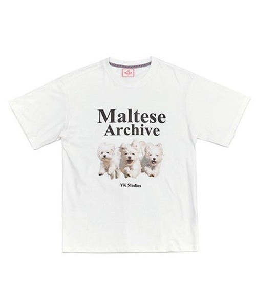 WaiKei(ワイケイ)の「Wai Kei/Maltese T-W 2344566(Tシャツ/カットソー・レディース・ホワイト・FREE)」の2枚目の写真