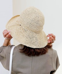 COLONY 2139 | 手編みつば広ペーパーハット(ハット)