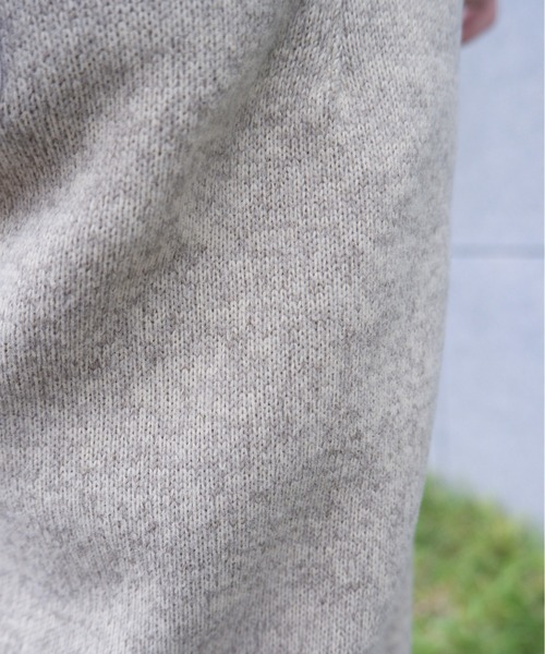 BURLAP OUTFITTER(バーラップアウトフィッター)の「BURLAP OUTFITTER/バーラップアウトフィッター KNIT FREECE PATCHED PANT ニットフリースパッチパンツ(スウェットパンツ・レディース・オートミール・SMALL)」の7枚目の写真