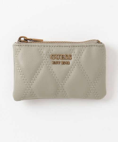 Guess（ゲス）の「TRIANA Zip Pouch（キーケース/キーアクセサリー・レディース・ブラック/ブルー/ライトグリーン/アイボリー・ONE SIZE）」の4枚目の写真