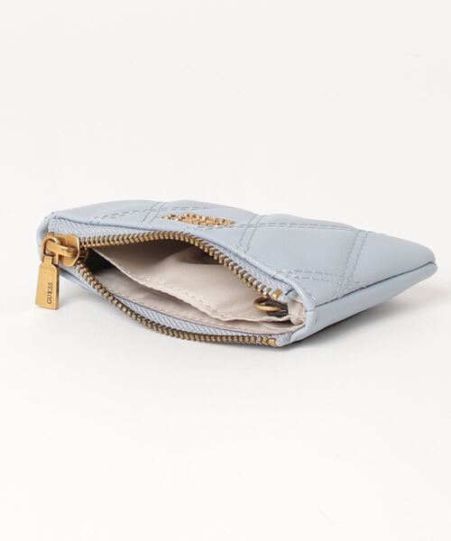 Guess（ゲス）の「TRIANA Zip Pouch（キーケース/キーアクセサリー・レディース・ブラック/ブルー/ライトグリーン/アイボリー・ONE SIZE）」の7枚目の写真