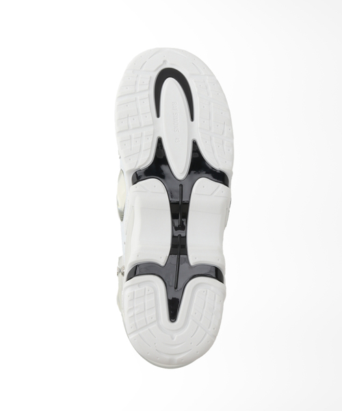 RAF SIMONS ホワイト スニーカー　RUNNER CYLON-21 RAF SIMONS (RUNNER) - ラスト1点 / CYLON-21 WHITE / サイロン