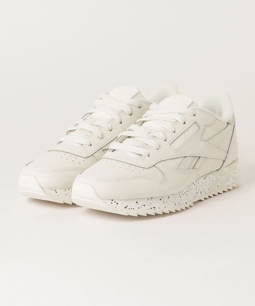 Reebok(リーボック)の「クラシックレザー リップル / CLASSIC LEATHER RIPPLE /(スニーカー・メンズ・ブラック/ベージュ/ホワイト・27.0cm/23.5cm/27.5cm/24.0cm/28.5cm/25.5cm/24.5cm/28.0cm/26.0cm/29.0cm/25.0cm/26.5cm/23.0cm)」の8枚目の写真