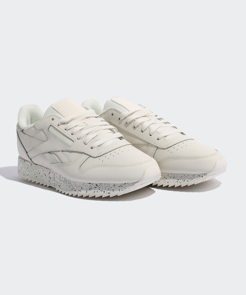 Reebok(リーボック)の「クラシックレザー リップル / CLASSIC LEATHER RIPPLE /(スニーカー・メンズ・ブラック/ベージュ/ホワイト・27.0cm/23.5cm/27.5cm/24.0cm/28.5cm/25.5cm/24.5cm/28.0cm/26.0cm/29.0cm/25.0cm/26.5cm/23.0cm)」の6枚目の写真