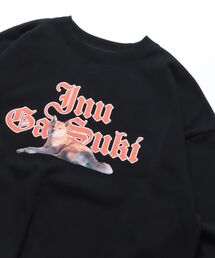 SEQUENZ（シークエンズ）の「【SEQUENZ】INU GA SUKI CREW NECK SWEAT / 柴犬 犬が好き オールドイングリッシュロゴ クルーネック スウェット（スウェット・メンズ）」