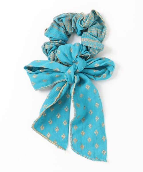 チャイハネ（チャイハネ）の「【チャイハネ】ハクリィリボンシュシュ（シュシュ・レディース・ホワイト/ブラック/パープル/ピンク/イエロー/ブルー/カーキ/レッド/オフホワイト・FREE）」の12枚目の写真