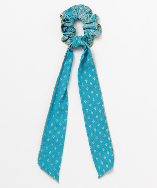 チャイハネ（チャイハネ）の「【チャイハネ】ハクリィリボンシュシュ（シュシュ・レディース・ホワイト/ブラック/パープル/ピンク/イエロー/ブルー/カーキ/レッド/オフホワイト・FREE）」の13枚目の写真