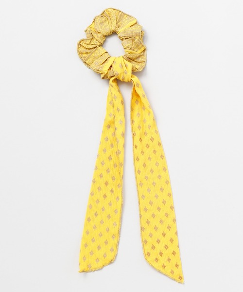 チャイハネ（チャイハネ）の「【チャイハネ】ハクリィリボンシュシュ（シュシュ・レディース・ホワイト/ブラック/パープル/ピンク/イエロー/ブルー/カーキ/レッド/オフホワイト・FREE）」の15枚目の写真