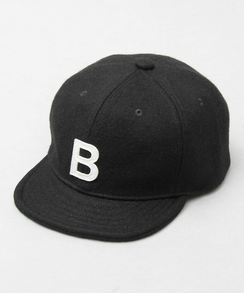 Basiquenti（ベーシックエンティ）の「アルファベットワッペン ウール アンパイアキャップ（キャップ・メンズ・ベージュ/ブラック/カーキ/ネイビー/ワイン・FREE）」の13枚目の写真