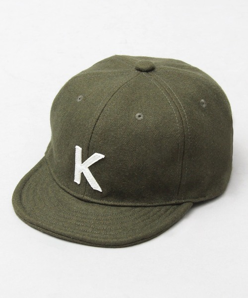 Basiquenti（ベーシックエンティ）の「アルファベットワッペン ウール アンパイアキャップ（キャップ・メンズ・ベージュ/ブラック/カーキ/ネイビー/ワイン・FREE）」の15枚目の写真