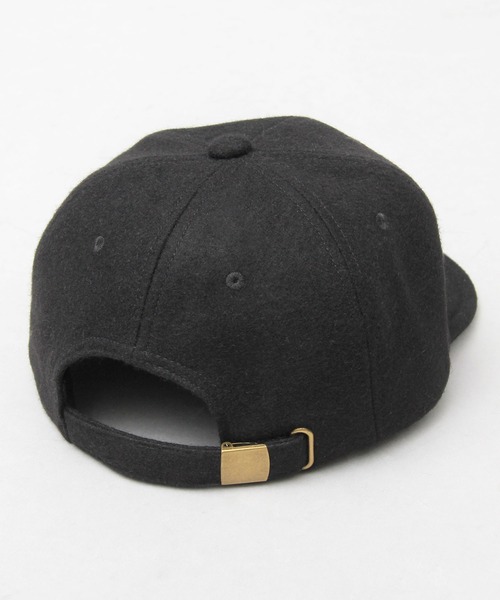 Basiquenti（ベーシックエンティ）の「アルファベットワッペン ウール アンパイアキャップ（キャップ・メンズ・ベージュ/ブラック/カーキ/ネイビー/ワイン・FREE）」の20枚目の写真