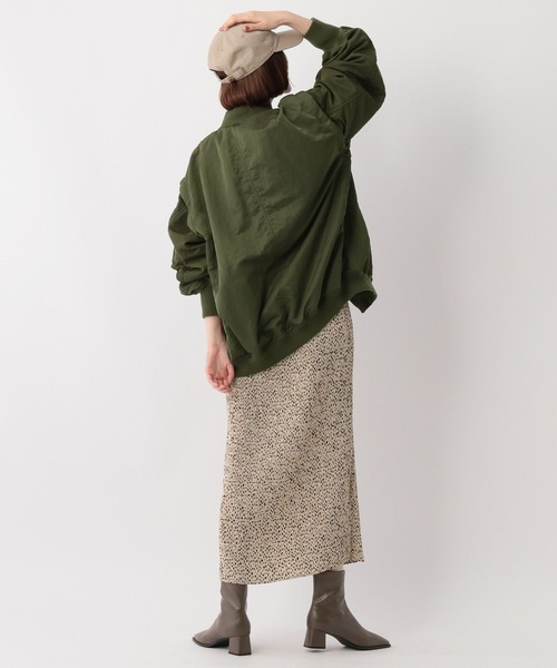 A part by（アパートバイ）の「2way MA-1ブルゾン　345710（MA-1・レディース・ベージュ系その他/カーキ/ブラック・FREE）」の13枚目の写真