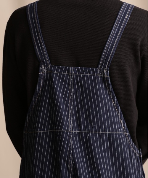 schott(ショット)の「【直営店限定】Schott/ショット/OLD HICKORY OVERALL/オールド ヒッコリー オーバーオール(サロペット/オーバーオール・メンズ・ブラック/その他4・M/L/XL)」の10枚目の写真