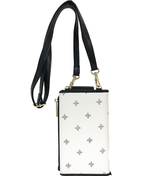 ROYAL PARTY(ロイヤルパーティー)の「ROYAL PARTY (ロイヤルパーティー) スマホショルダー モノグラム RPT-B083(ショルダーバッグ・レディース・ブラック/ベージュ/ブラウン・FREE)」の11枚目の写真