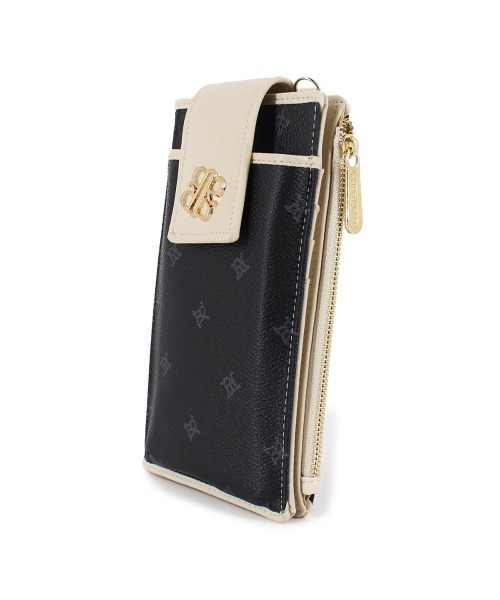 ROYAL PARTY(ロイヤルパーティー)の「ROYAL PARTY (ロイヤルパーティー) スマホショルダー モノグラム RPT-B083(ショルダーバッグ・レディース・ブラック/ベージュ/ブラウン・FREE)」の15枚目の写真