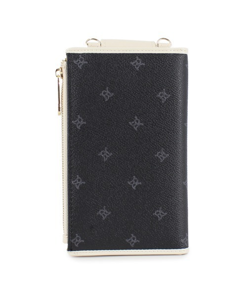 ROYAL PARTY(ロイヤルパーティー)の「ROYAL PARTY (ロイヤルパーティー) スマホショルダー モノグラム RPT-B083(ショルダーバッグ・レディース・ブラック/ベージュ/ブラウン・FREE)」の14枚目の写真