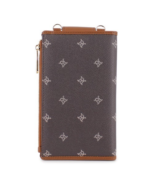 ROYAL PARTY(ロイヤルパーティー)の「ROYAL PARTY (ロイヤルパーティー) スマホショルダー モノグラム RPT-B083(ショルダーバッグ・レディース・ブラック/ベージュ/ブラウン・FREE)」の20枚目の写真