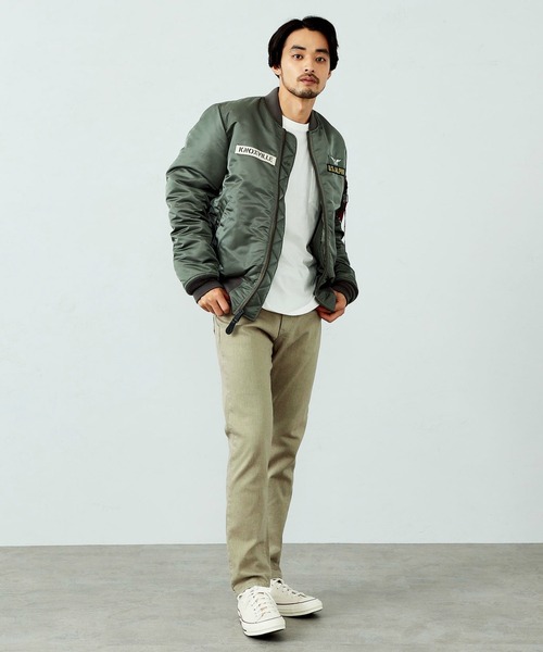 ALPHA（アルファ）の「AIR CREW MA-1 Japanスペック / ワッペンモデル