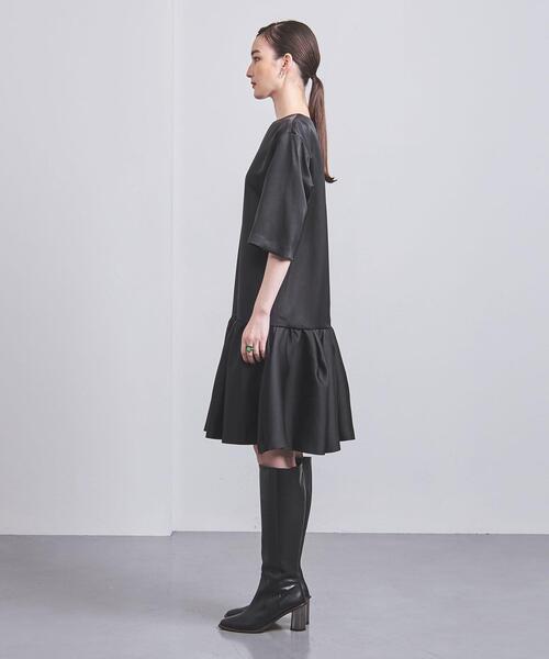 FLICKA(フリッカ)の「【別注】<FLICKA>SWICH GATH ワンピース(ワンピース・レディース・ピンク/ブラック・FREE)」の4枚目の写真