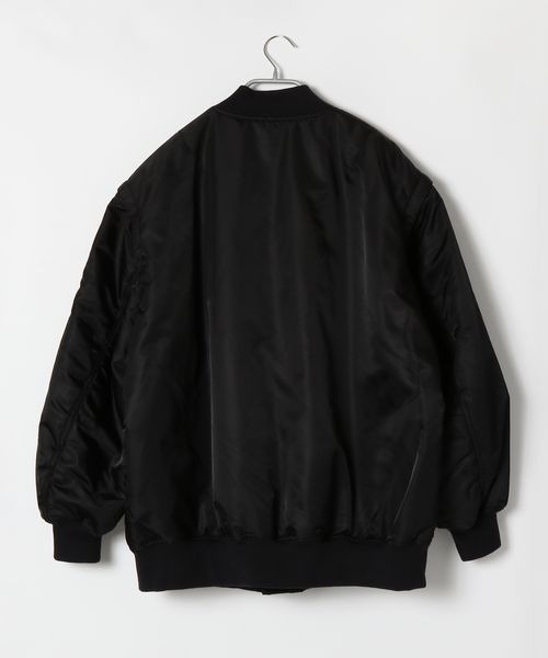 LOWRYS FARM（ローリーズファーム）の「２ＷＡＹＢＩＧＭＡ－１　343187（MA-1・メンズ・ブラック/ベージュ/カーキ・MEDIUM/LARGE）」の22枚目の写真