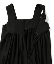 定価7.5万　エイトン オールインワン　サロペット　ウール ブラック　ATON WOOL SATIN STRETCH | JUMPSUIT – ATON | エイトン