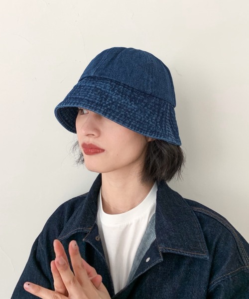 コンパクトデニムバケットハット ハット Vipoa ヴィポア のファッション通販 Zozotown
