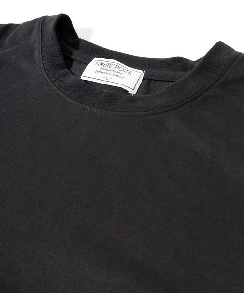 SlashDate(スラッシュデイト)の「ラウンドヘムロングTシャツ/レイヤード/ビッグシルエット(Tシャツ/カットソー・メンズ・ホワイト/チャコールグレー/ブラック/グレー/オフホワイト/ブルー/グリーン・M/L/XL)」の12枚目の写真