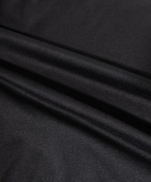 SlashDate(スラッシュデイト)の「ラウンドヘムロングTシャツ/レイヤード/ビッグシルエット(Tシャツ/カットソー・メンズ・ホワイト/チャコールグレー/ブラック/グレー/オフホワイト/ブルー/グリーン・M/L/XL)」の11枚目の写真